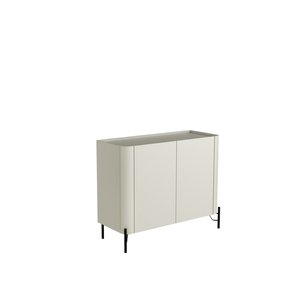 08 buffet ricci 99cm porta lisa pe preto