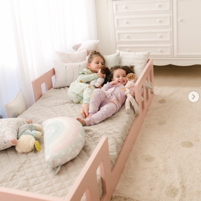 02 cama montessoriana play tamanho solteiro timber moveis