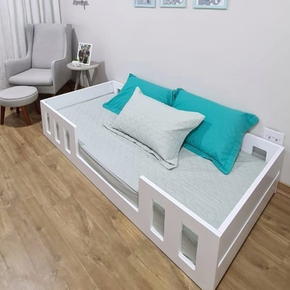 03 cama montessoriana play tamanho solteiro timber moveis