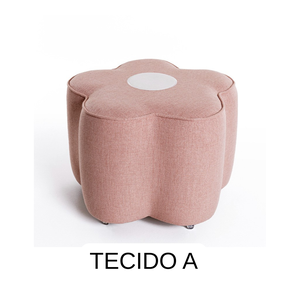 04 pufe flor rodizio gel tecido a