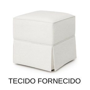 01 pufe gama saia rodizio gel tecido a